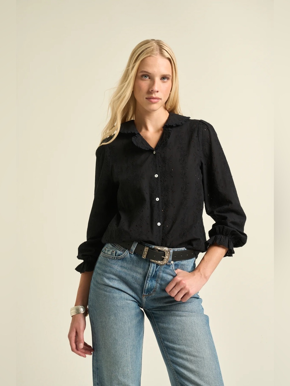 Sonmer Nicole Blouse Black